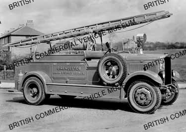 Leyland FK4 / Cirencester Fire Brigade / L015778a