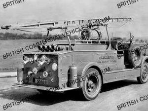 Leyland FK4 / Cirencester Fire Brigade / L015779a