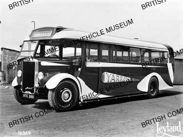 Leyland Tiger TS7 / Yarrow Motor Services 4 / L016258