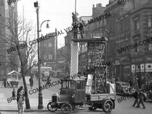 Leyland N / c lorry (1913) / Preston Corporation / L019399a