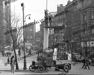 Leyland N / c lorry (1913) / Preston Corporation / L019399a