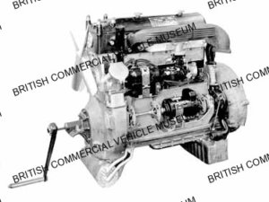 Leyland 4-cyl. petrol engine / L021191a