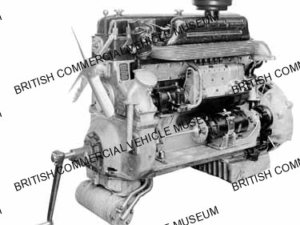 Leyland 6 cyl. diesel engine / L021193a