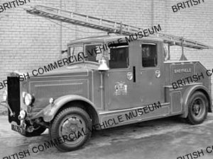 Leyland FK T / Sheffield City Fire Brigade / L023334a