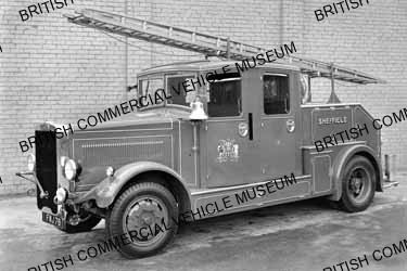 Leyland FK T / Sheffield City Fire Brigade / L023334a