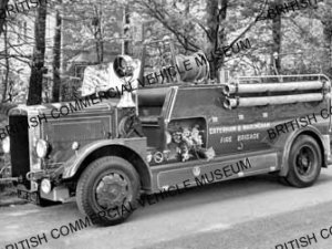 Leyland Cub FK9 / Caterham and Warlingham Fire Brigade / L025029a