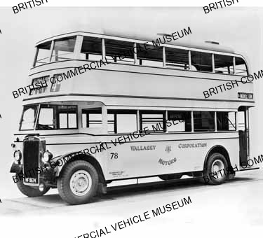 Leyland Titan PD2 / Wallasey Corporation No.78 / L032223a