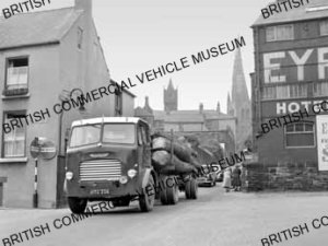Leyland Beaver tractor unit / H Barker, Lindale / L059095a