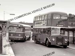 Leyland Titan PD2 / 27 and Olympic HR40 / Isle of Man Road Services / L063581a