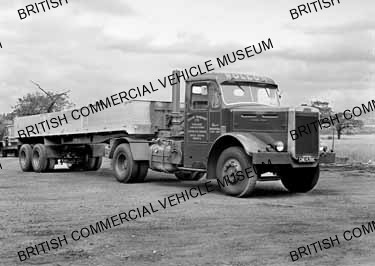 Leyland Super Beaver tractor unit / Rollon Transport Ltd., Little Eaton, Derbys. / L080198a