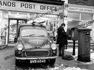 Morris Minor 1000 / GPO Royal Mail / L107189a