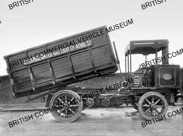 Leyland Class H steam lorry / Liverpool United Gas Light Co. / LB1033a