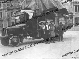 Leyland K type 4 ton n / c lorry / Munt Cottrell and Co. / LPF0277