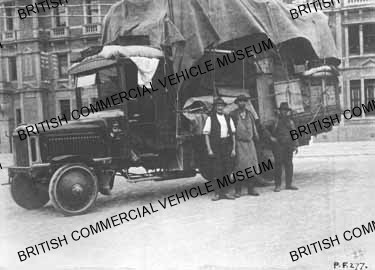 Leyland K type 4 ton n / c lorry / Munt Cottrell and Co. / LPF0277