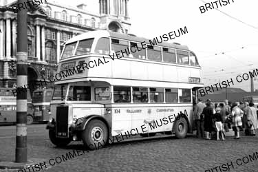 Leyland Titan PD2 / 10 / Wallasey Corporation, 104 / MAT4194q