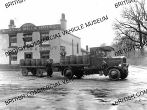 Leyland RAF type and trailer / Burtonwood Brewery Co Ltd / L002019q