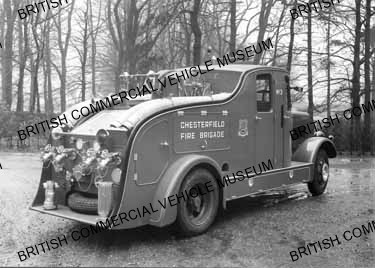 Leyland FKT1 / Leyland Limousine Fire Engine / Chesterfield Fire Brigade, 3 / L024868q
