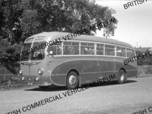 Leyland Tiger Cub PSUC1/2 / Burlingham Seagull C41C / Baxter, Airdrie, 44 / MAT4015q