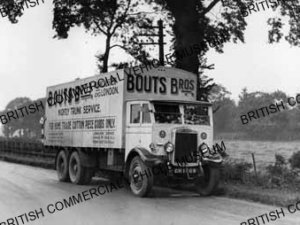 Leyland Hippo TSW1 / Box Van / Bouts Bros., Manchester / L008301q