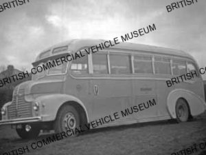 Leyland Comet CPO/1 / Burlingham C33F / Harper, Heath Hayes / MAT0479q