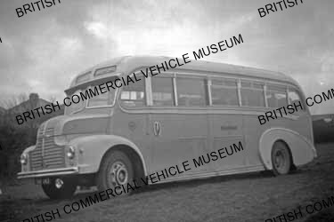Leyland Comet CPO/1 / Burlingham C33F / Harper, Heath Hayes / MAT0479q