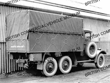 6-wheel lorry possibly Thornycroft / RAF / Z00213