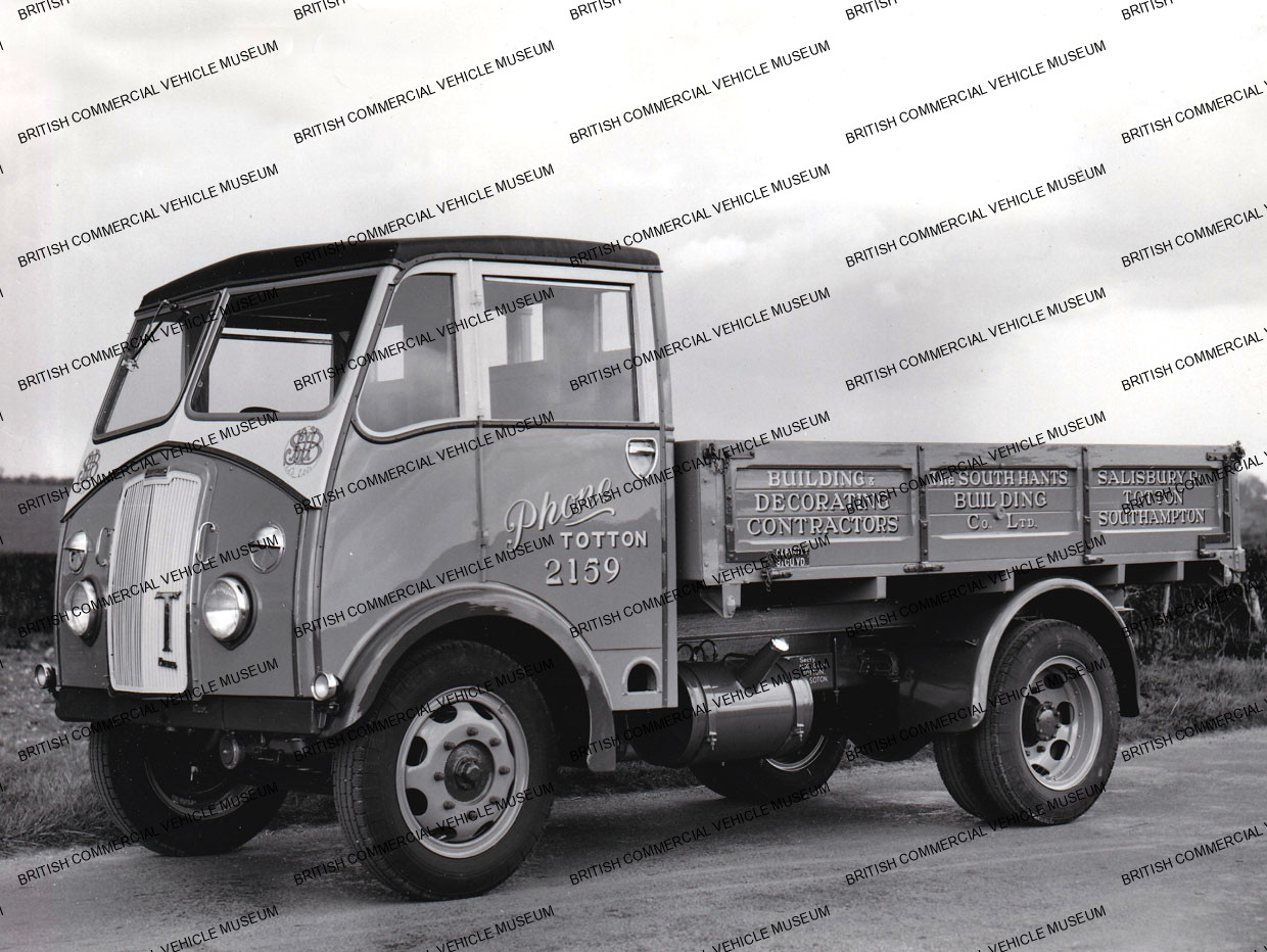 Thornycroft Nippy/Tipper/Southants Building Co. Ltd/TCC00334