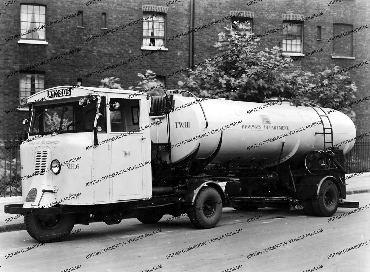 Scammell, Mechanical Horse/Tar spreader/Borough of Westminster/S002971AJ