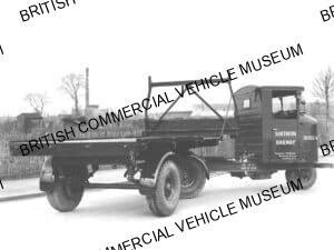 Scammell, Mechanical Horse/Flat trailer/Southern Railway/S003036CJ