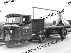 Scammell, Mechanical Horse/Canvas covered flat/Pendleton Co-op Ltd/S/3137J